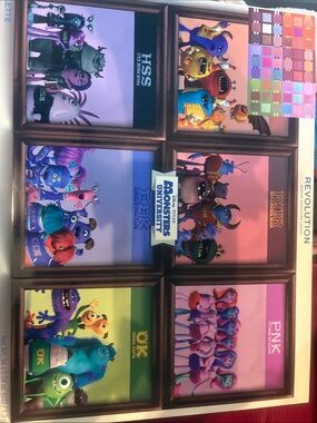 Monsters University Makeup Revolution London Palette